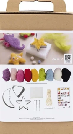 Nålefiltning Startsæt DIY Kit - Dyr I Vandet