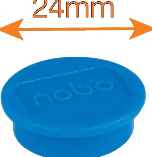 Nobo - Magneter 24Mm 10 Styk