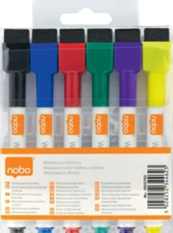 Nobo - Whiteboard Markør Mini 6 Styk