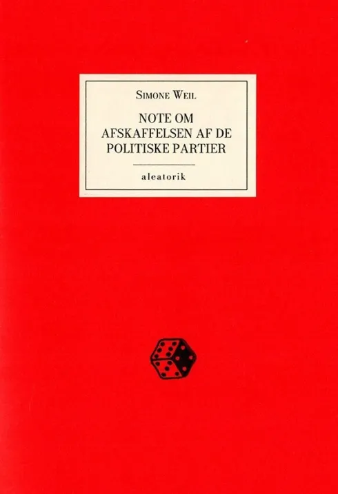 Note Om Afskaffelsen Af De Politiske Partier