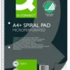 Notesblok - A4 - Ternet - Spiral - 70 Sider