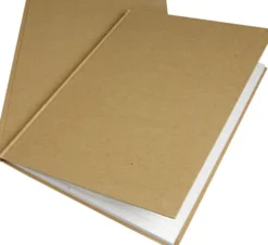 Notesbog - A4 - 60 G - Brun - 1 Stk