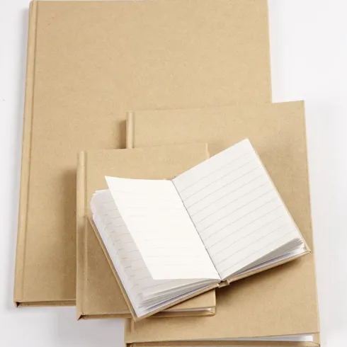 Notesbog - A4 - 60 G - Brun - 1 Stk