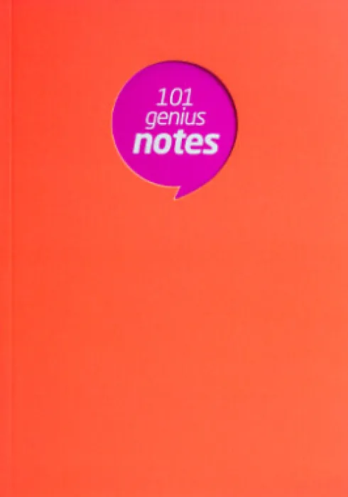 Notesbog A5 Linjeret 160 Sider # Genius Note