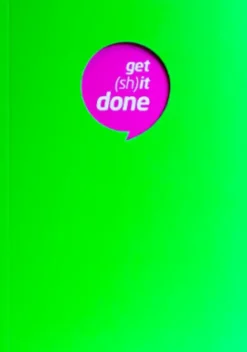 Notesbog A5 Linjeret 160 Sider # Get It Done