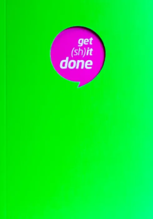 Notesbog A5 Linjeret 160 Sider # Get It Done