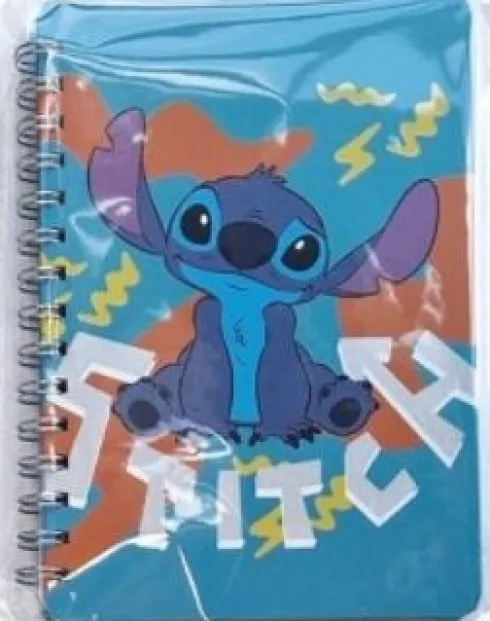 Notesbog A5 Med Spiral Disney Stitch