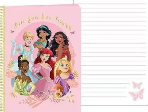 Notesbog A5 Med Spiral Princess