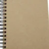 Notesbog Med Spiral - A6 - 60 G - Brun - 1 Stk