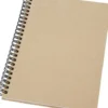 Notesbog Med Spiral - A5 - 60 G - Brun - 1 Stk
