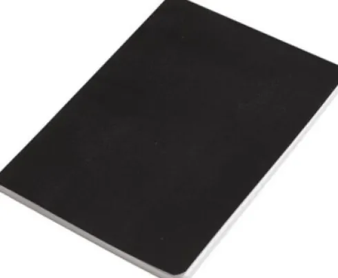 Notes Sort Voks A6 Linjeret - Bright Office