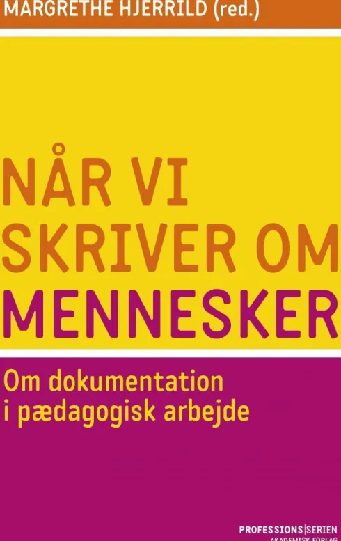 Når Vi Skriver Om Mennesker