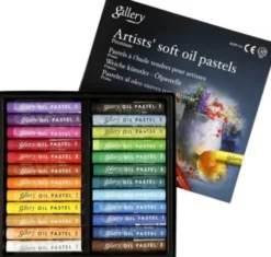 Oliepastelkridt Sæt - Premium - 24 Stk