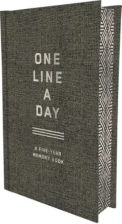 One Line A Day - Charcoal Canvas