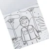 Ooly - Farvekridt Og Malebog - Safari - Carry Along