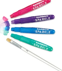 Ooly - Gel Farvekridt 12 Stk - Rainbow Sparkle Watercolor Metallic