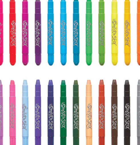 Ooly - Gel Farvekridt 24 Stk - Smooth Stix Watercolor