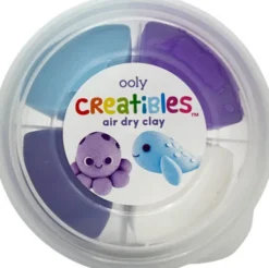 Ooly - Selvhærdende Ler - Ocean Bffs 4 Farver - Creatibles