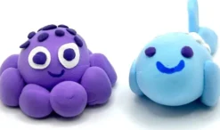 Ooly - Selvhærdende Ler - Ocean Bffs 4 Farver - Creatibles