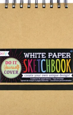 Ooly - Skitseblok - DIY - Hvid 13 X 19 CM