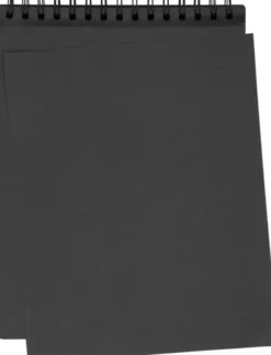 Ooly - Skitseblok - DIY - Sort 20,5 X 26,5 CM