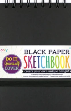 Ooly - Skitseblok - DIY - Sort 13 X 19 CM