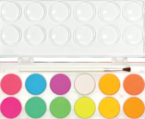 Ooly - Vandfarve Palette - Chroma Blends - Neon