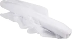 Organza Stof - B 50 CM - Hvid - 10 M
