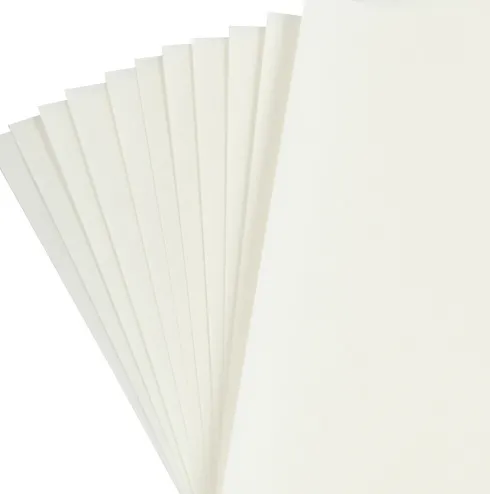 Origami Papir - Str. 30X30 CM - 80 G - Hvid - 12 Ark