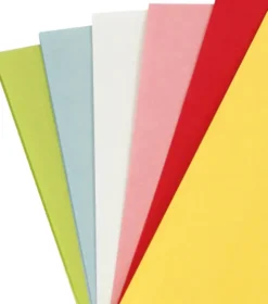 Origami Papir - Str. 30X30 CM - 80 G - Standardfarver - 12 Ark