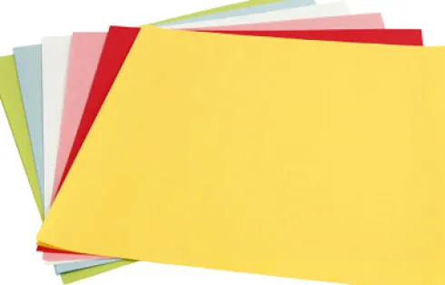 Origami Papir - Str. 30X30 CM - 80 G - Standardfarver - 12 Ark