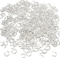 O-Ring - Str. 7 MM - Tykkelse 1 MM - Forsølvet - 400 Stk