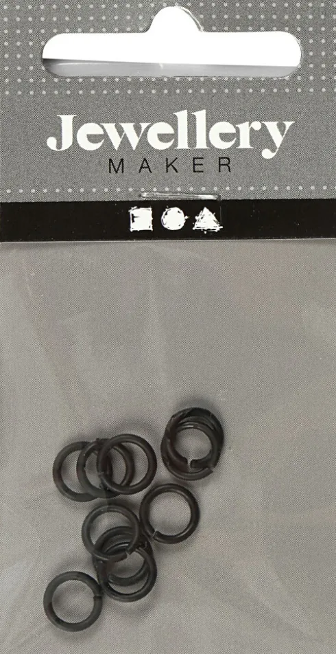 O-Ring - Str. 7 MM - Tykkelse 1 MM - Sort - 50 Stk