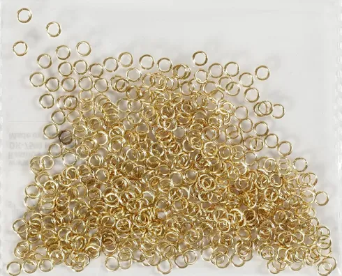 O-Ring - Tykkelse 0,7 MM - Forgyldt - 500 Stk