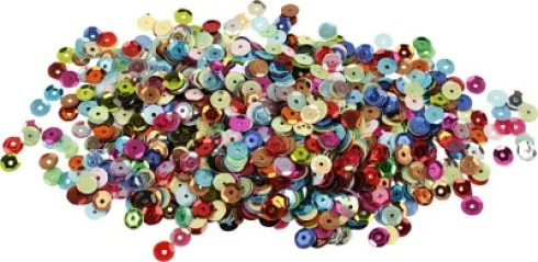 Pailletter - Runde - Pet - Ø 6 MM - 100 G
