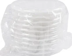 Palet - Ø 17 CM - Hvid - 10 Stk