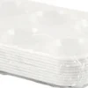 Palette - Str. 13X8,5 CM - Hvid - 10 Stk