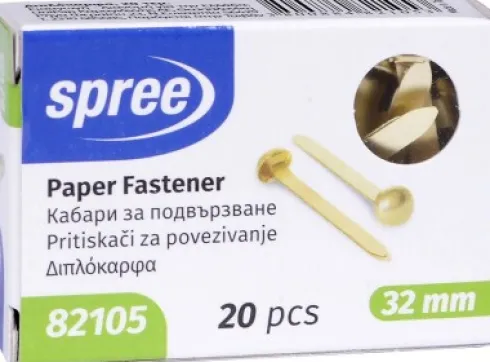 Paperbindere - 32 MM - 20 Stk. - Spree