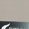 Paper Exclusive - Kort A6 240G Grå Tekstureret 10Stk. - 961 - Paper Exclusive