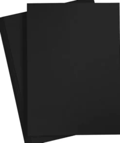 Papir - A4 - 210X297 MM - 80 G - Sort - 20 Stk