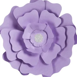 Papirblomster - Ø 15+25 CM - 230 G - Lilla - 2 Stk