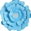 Papirblomster - Ø 15+25 CM - 230 G - Lyseblå - 2 Stk
