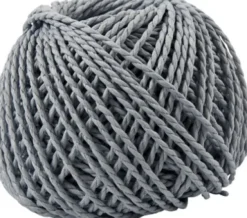 Papirgarn - Tykkelse 2,5-3 MM - Lyseblå - L 40 M - 150 G