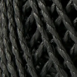 Papirgarn - Tykkelse 2,5-3 MM - Sort - L 40 M - 150 G