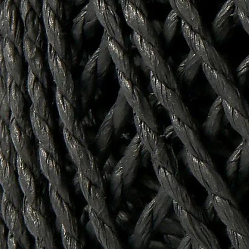 Papirgarn - Tykkelse 2,5-3 MM - Sort - L 40 M - 150 G