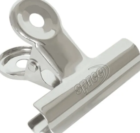 Papirklemmer - Bulldog - 20 MM - 12 Stk