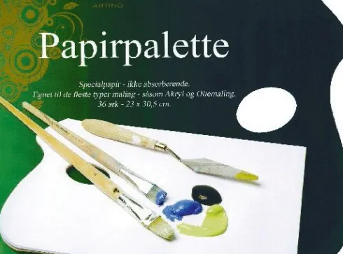 Papirpalette 23X30,5Cm 36 Ark - Artino