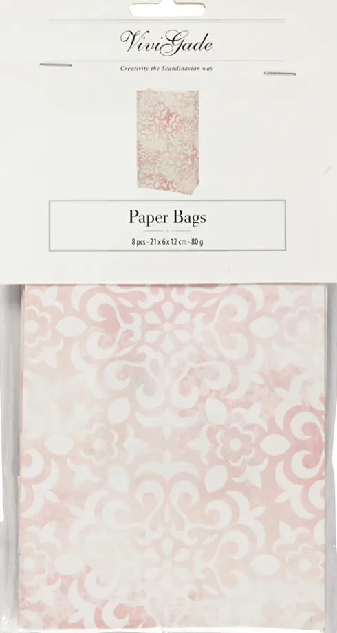 Papirposer - Akvarel - 21X6X12 CM - 80 G - 8 Stk