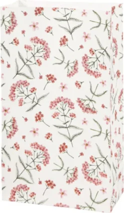 Papirposer - Blomster - 21X6X12 CM - 80 G - 8 Stk