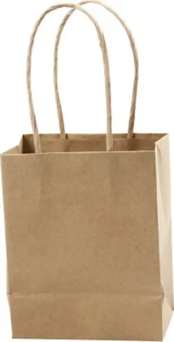 Papirposer - Brun - 17X12X7 CM - 125 G - 10 Stk